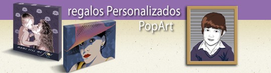 Regalos Personalizados Pop Art