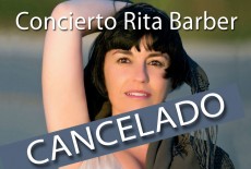 Cancelado Concierto de Rita Barber en Zaragoza