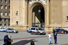 Explosión de un Artefacto Bomba en la Basílica del Pilar